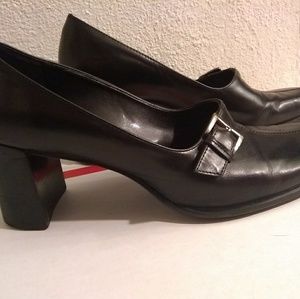 Franco Sarto loafer style heels